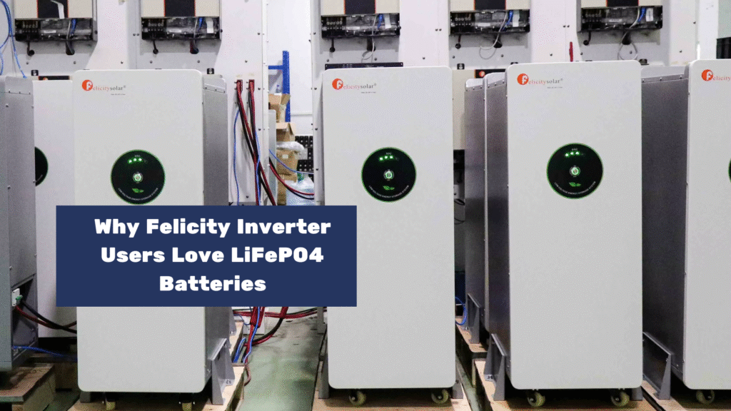 Why Felicity Inverter Users Love LiFePO4 Batteries