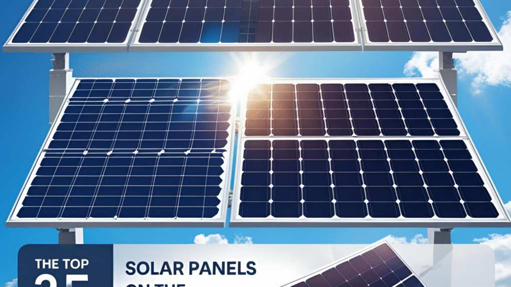 Top 5 Solar Panels That Experts Recommend in 2025