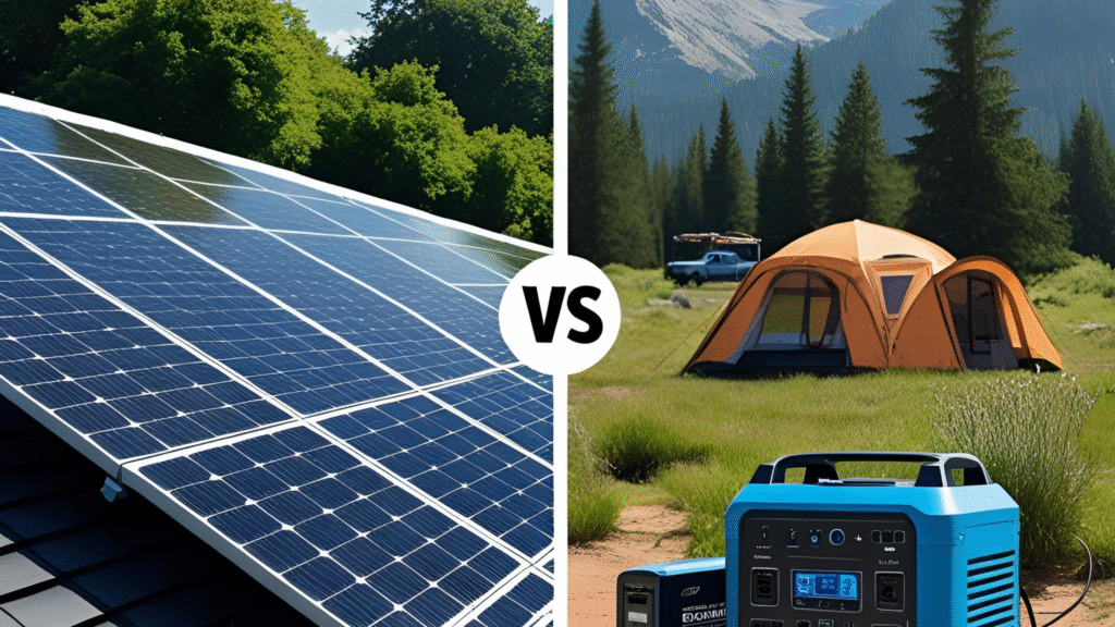 Solar Panels vs. Solar Generators: Which Saves More?