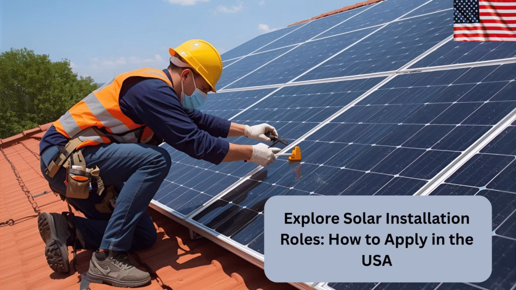 Explore Solar Installation Roles: Tasks, Skills, Responsibilities, and How to Apply in the USA