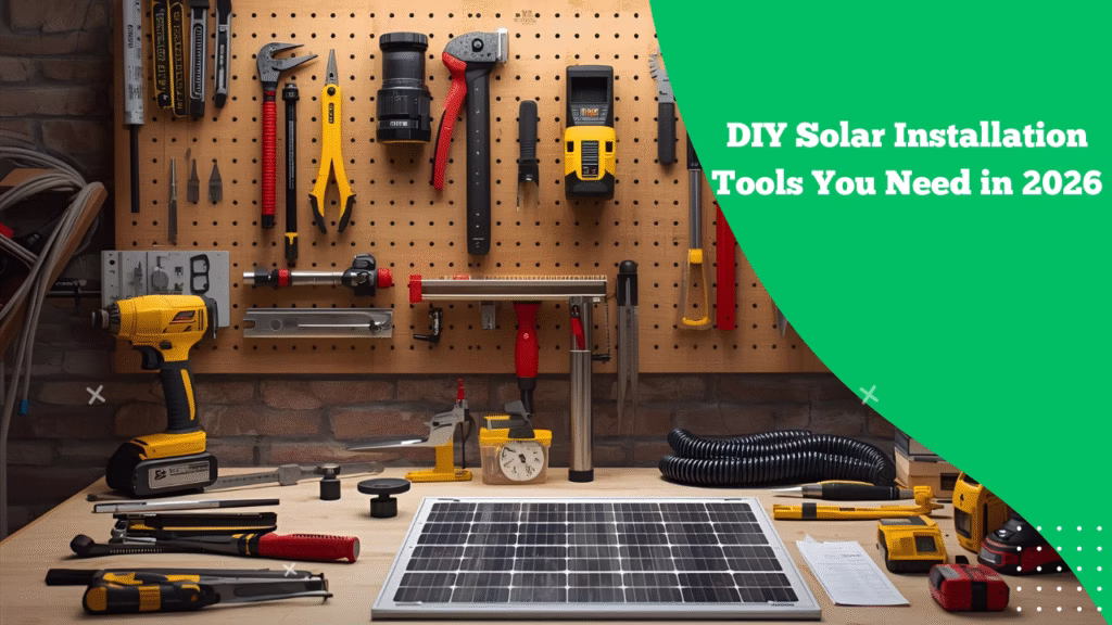DIY Solar Installation Tools You Need in 2026