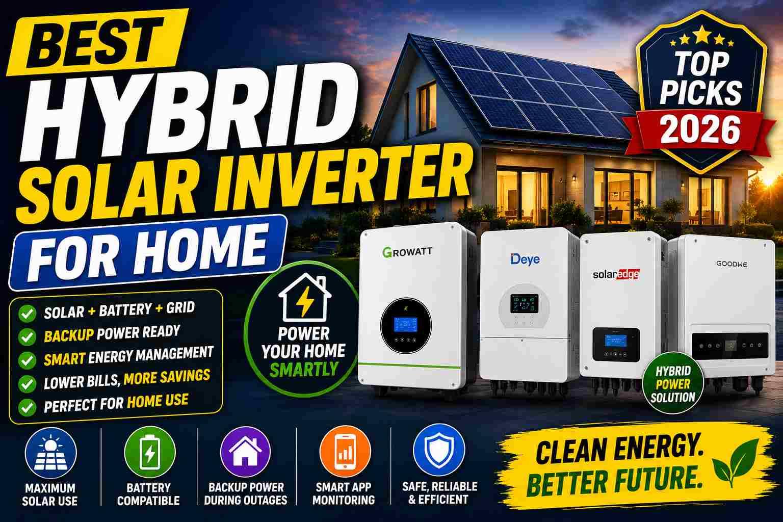 Best Hybrid Solar Inverter for Home